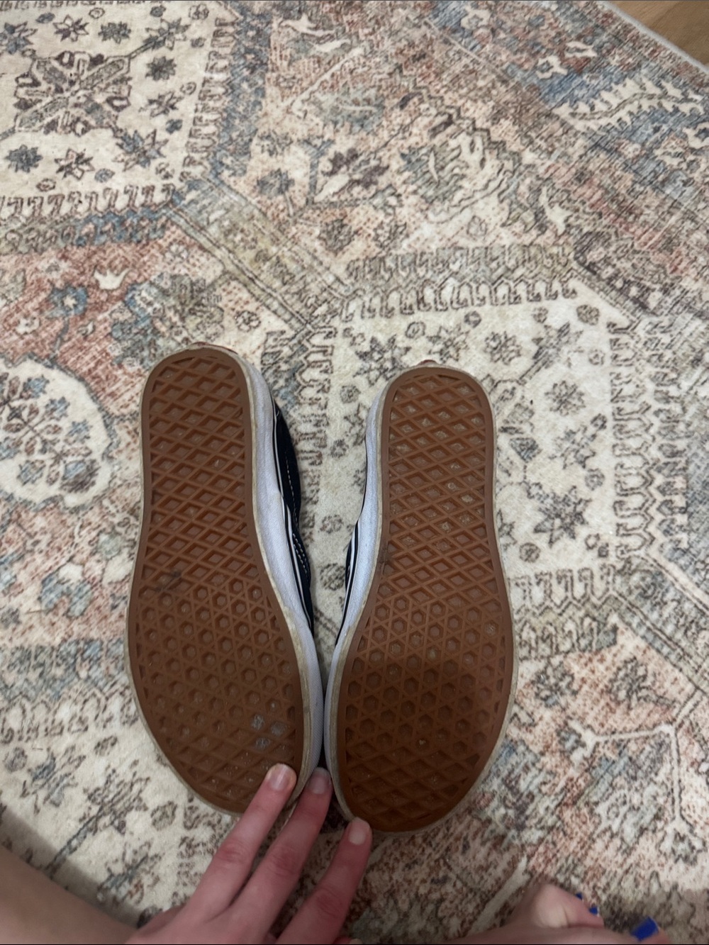 Vans Black Slip-On Flats - Picture 3 of 3